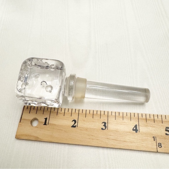 Mikasa Crystal Casino Dice Bottle Wine Stopper - Picture 11 of 13